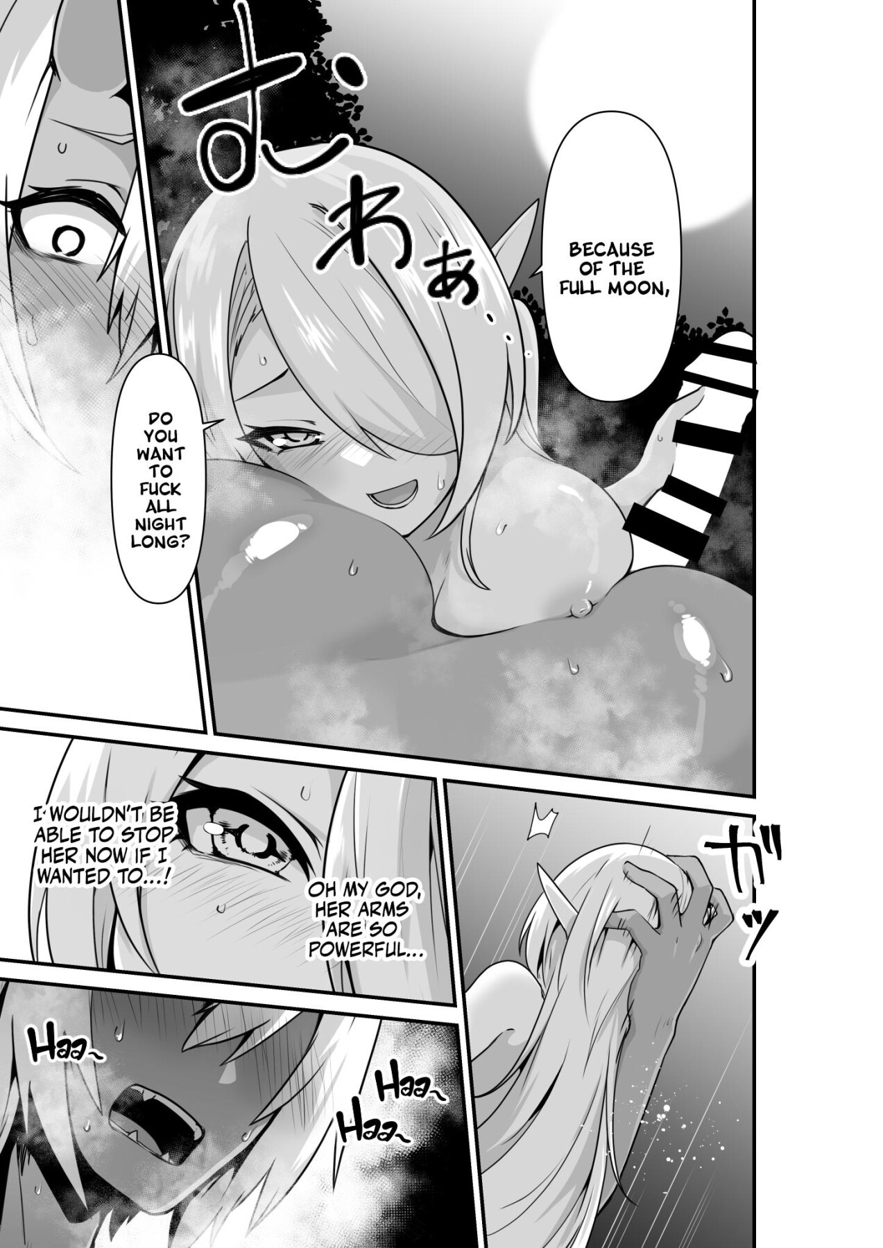 Hentai Manga Comic-Passionate Ogre And Elf Sex-Read-17